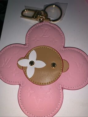 Vivienne Monogram purse/bag charm keychain